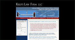Desktop Screenshot of alabamatrafficcameraattorney.com